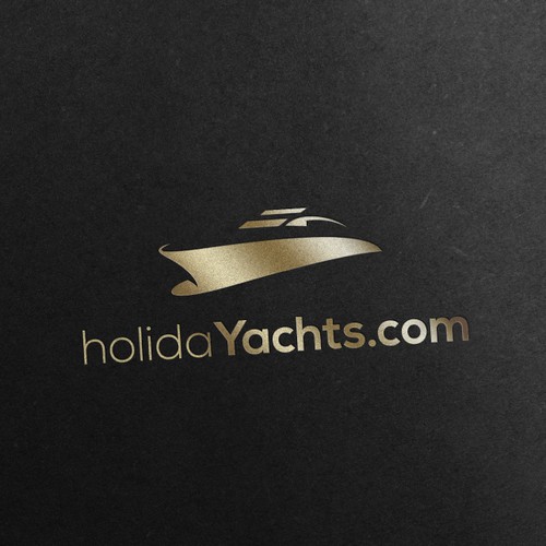 Yacht logo with the title 'Elegant and beautiful yacht logo'