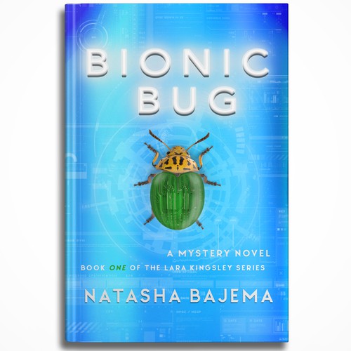 Technology book cover with the title 'Bionic Bugs!! The techno version!'