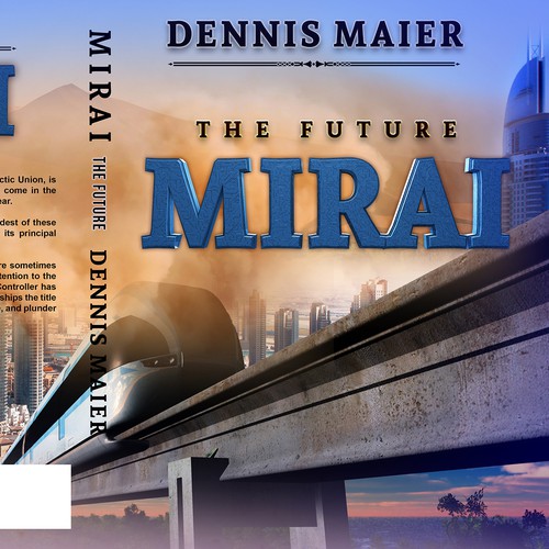 Science book cover with the title 'MIRAI'