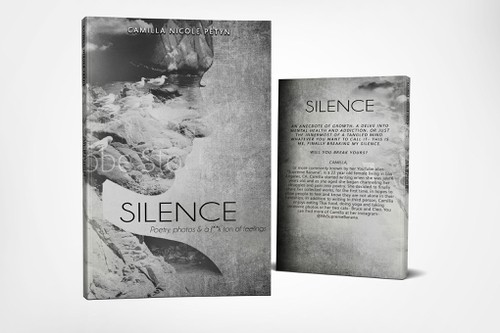 Professional book cover with the title 'Silence'