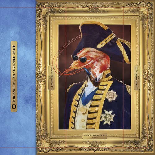 Painting design with the title 'Package design'