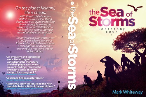 Silhouette book cover with the title 'Fantasy Book Cover'