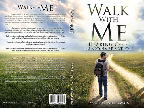 Church book cover with the title 'Cover for christian book'