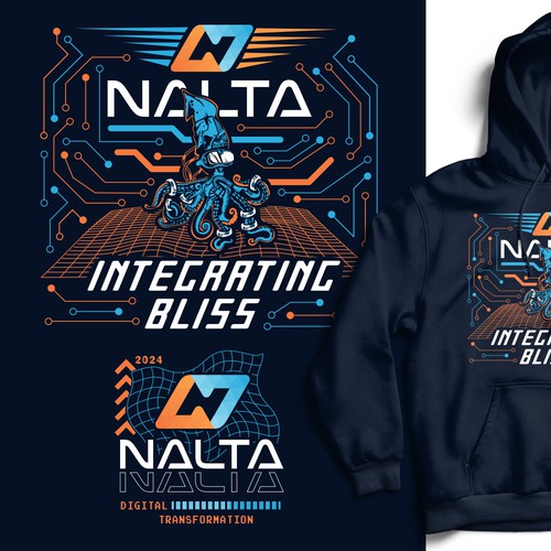 Cyber design with the title 'Nalta'