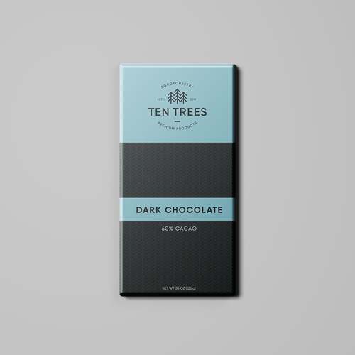 Sustainable logo with the title 'Ten Trees logo package mockup'