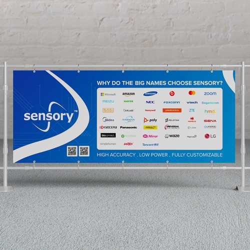 Stand design with the title 'Landscape Standbanner'