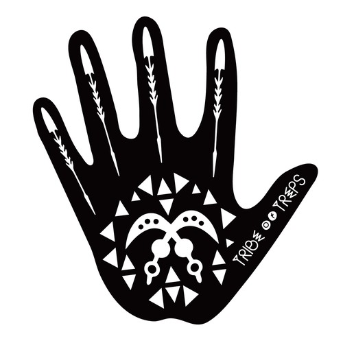 Tribal logo with the title 'Tribal Logo for Hipster Clothing Line'