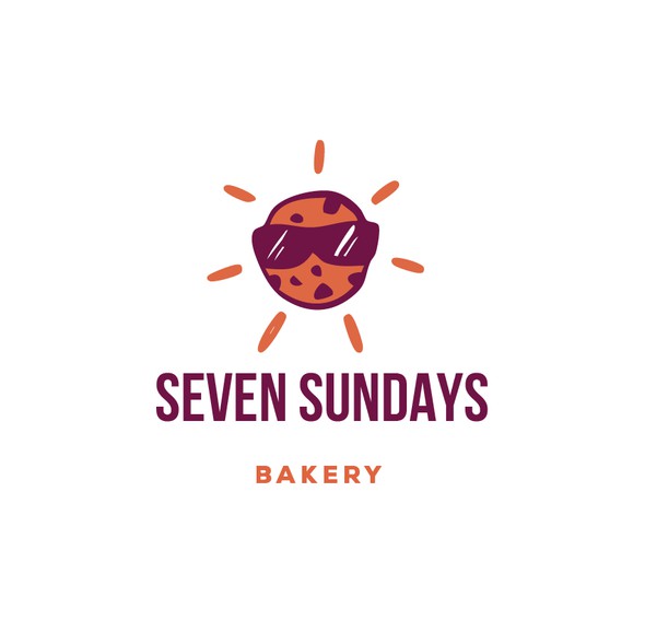 Sun logo with the title 'Sunny cookie'