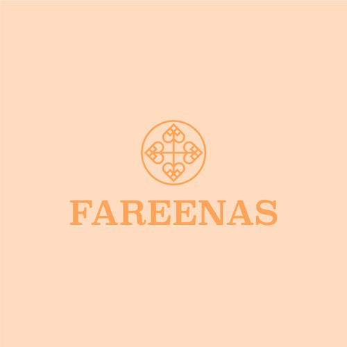 Bridal logo with the title 'Fareenas Logo'