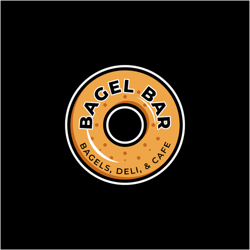 Bagel logo with the title 'Bagel Bar'
