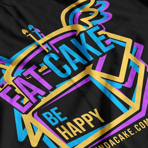 Elegant t-shirt with the title 'T shirt design for using Logo '