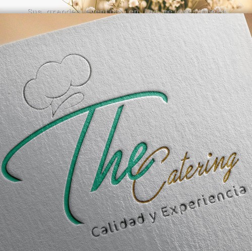 Meal logo with the title 'Logo concept for catering business'