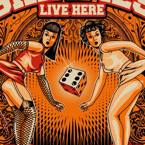 Rock design with the title 't-shirt design required'