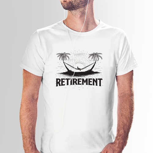 Business t-shirt with the title 'Retirement'