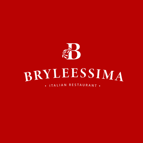 B design with the title 'Restaurant logo'