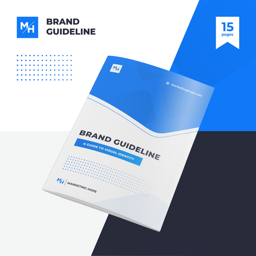 Hope design with the title 'Advanced Brand Guide Marketinghope'