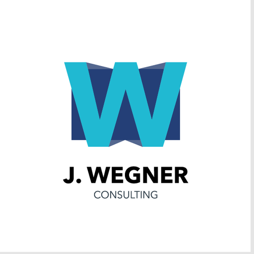 Corporate brand with the title 'Consulting Firm Logo Design'