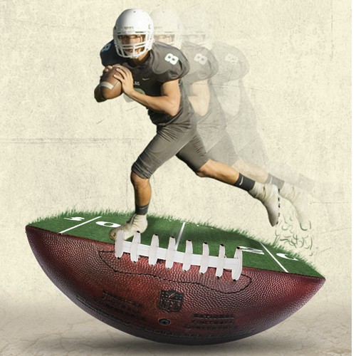 Movie design with the title 'Creative poster design'