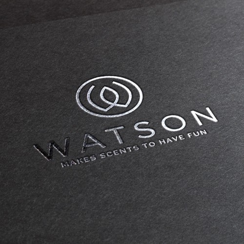 Candle design with the title 'Logo for a candle company'