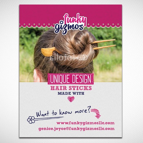 Funky design with the title 'E-mail advertising'