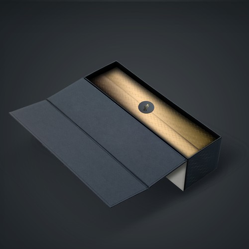 Dark packaging with the title 'Luxury Gold Rose'
