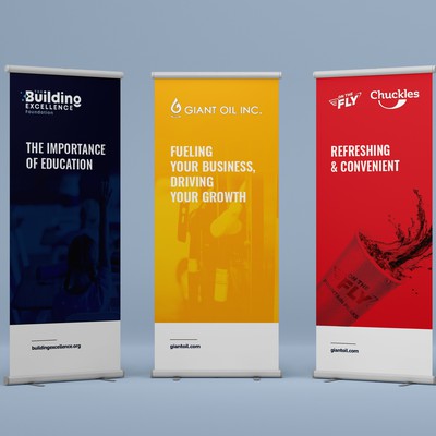 Retractable Banners for Gala Event