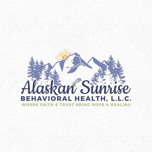 Tree logo with the title 'Alaskan Sunrise Behavioral Health, L.L.C'