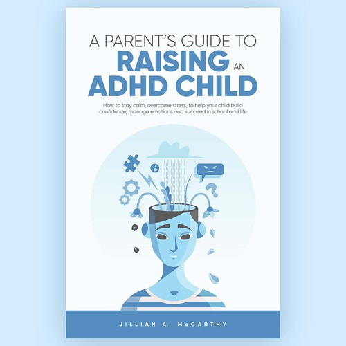 Pastel book cover with the title 'Minimalist Ebook Cover Design '