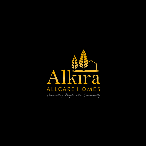 Retirement design with the title 'Alkira All Care Logo'