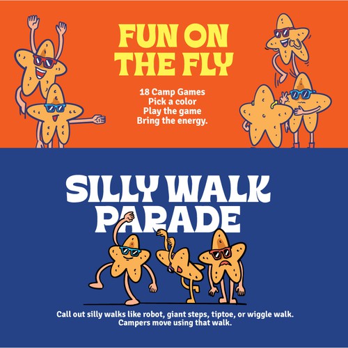 Design with the title 'FUN ON THE FLY'