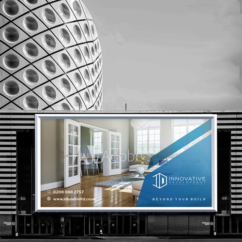 Construction design with the title 'Construction Banner'