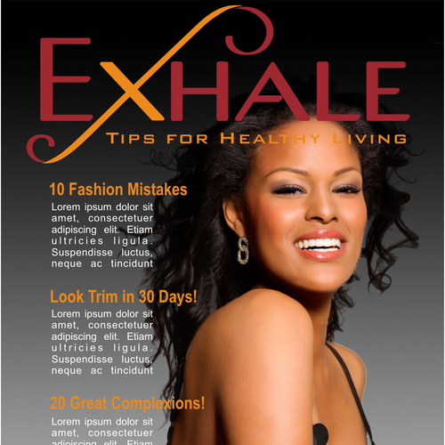 Magazine logo with the title 'Magazine Logo'