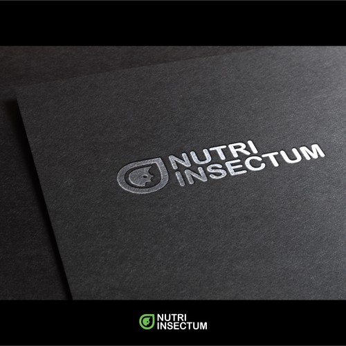 Artwork logo with the title 'Nutri Insectum'