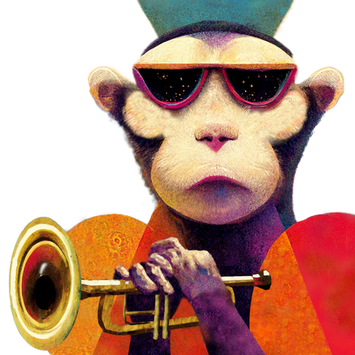 Collaboration design with the title 'Album cover Art'