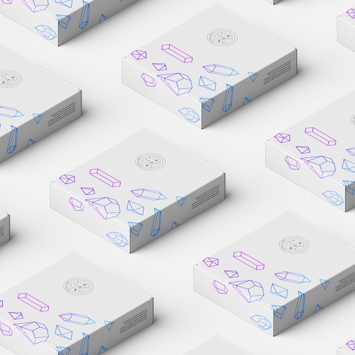 Gift box design with the title 'Package Design'