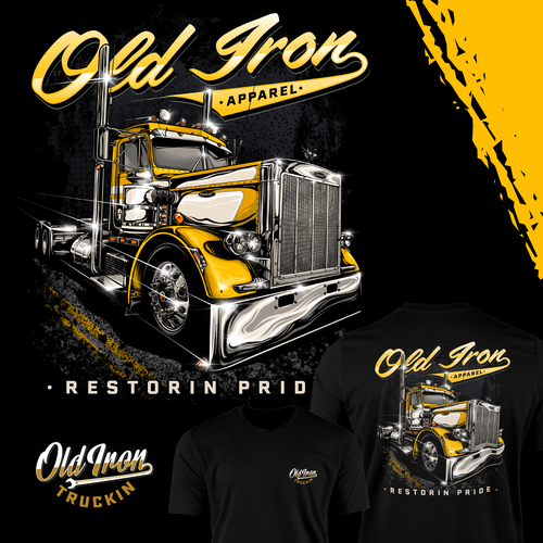 Truck T shirt Designs 66 Truck T shirt Ideas in 2024 99designs