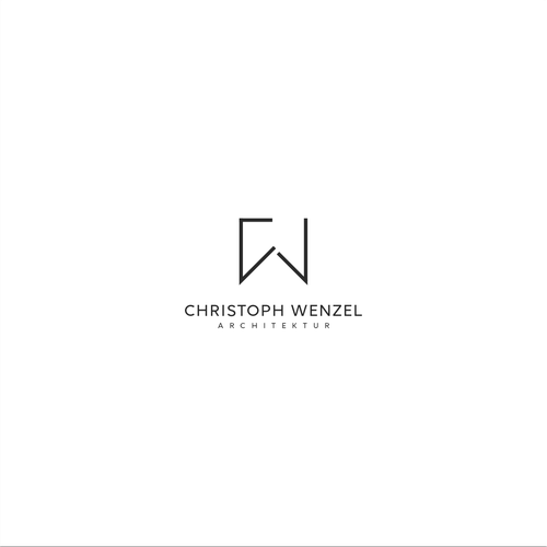Interior design brand with the title 'Architecture Logo Design'