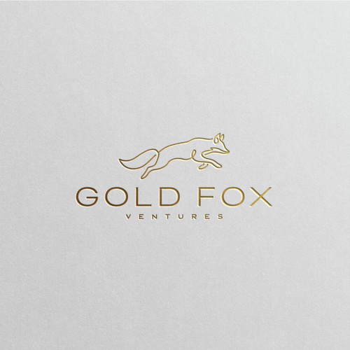 Gold and pink logo with the title 'Gold Fox Ventures'