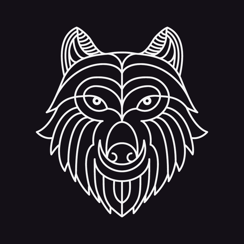 Graphic t-shirt with the title 'In Dog We Trust // Graphic T-shirt for Rock Chic Women's Fashion Line'