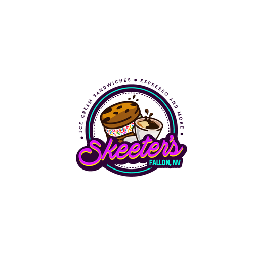 Cookie design with the title 'Logo for Skeeter's'