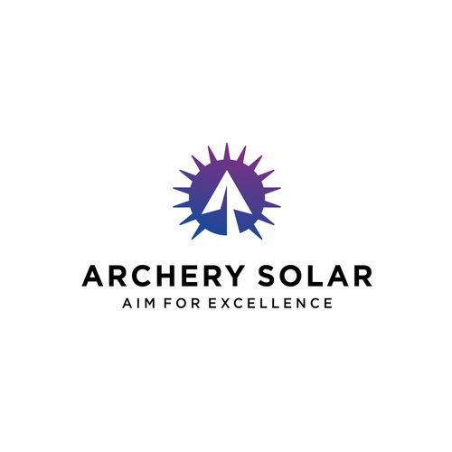Archer logo with the title 'Archery solar'