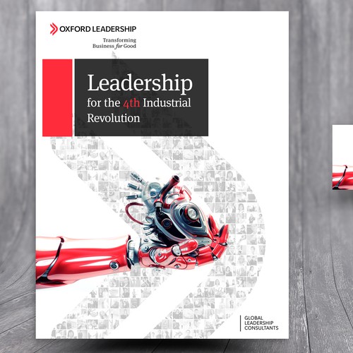Leadership design with the title '4th Industrial Revolution'