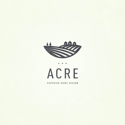 Home decor logo with the title 'Create a logo for Acre. Building homes, delivering freedom.'