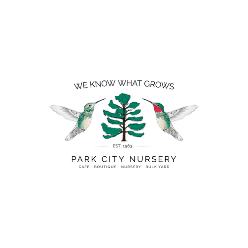 Ruby design with the title 'Logo Concept for Nursery'