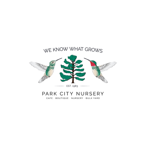 Nursery design with the title 'Logo Concept for Nursery'
