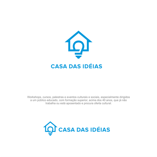 Workshop design with the title 'Modern Logo For Educational Workshop'