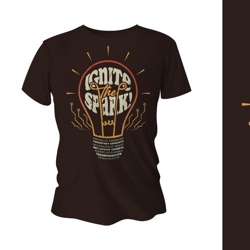 Technology t-shirt with the title 'Ignite Spark T-shirt'