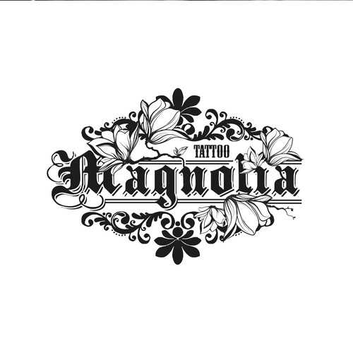 Tattoo brand with the title 'Tattoo studio logo'