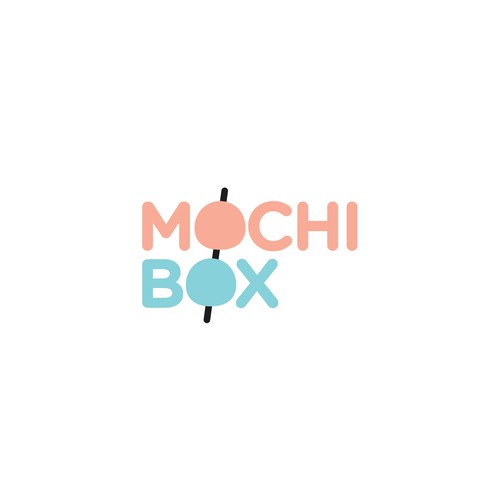 Snack logo with the title 'Mochi Box'