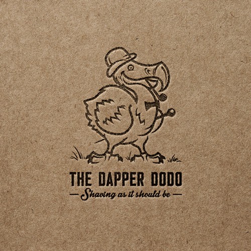 Barber design with the title 'Logo design for men's shaving products company'